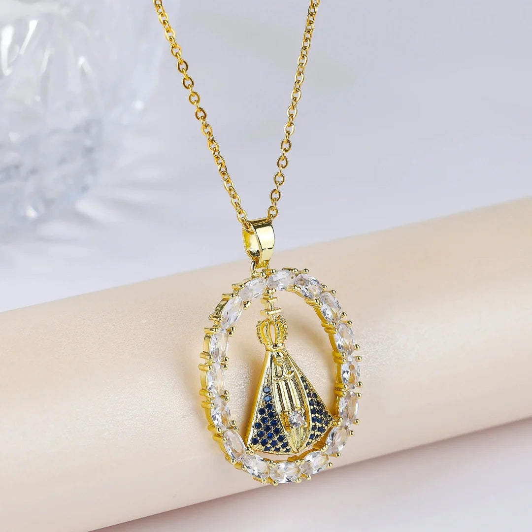 Colar de Nossa Senhora Aparecida - Fé Inabalável