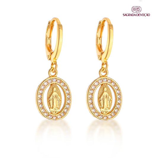 Brinco Nossa Senhora de Guadalupe - Exclusividade e Elegância