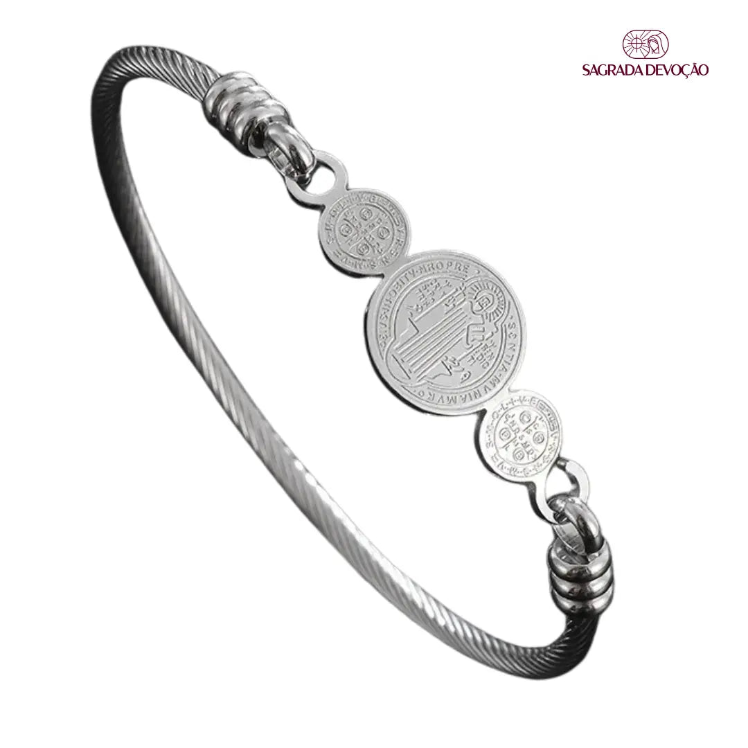 Pulseira São Bento Prata 925