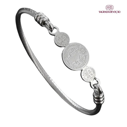 Pulseira São Bento Prata 925