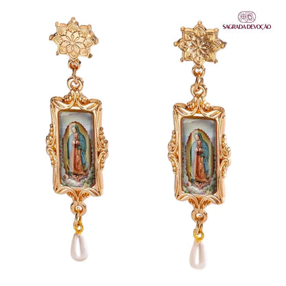 Brinco Nossa Senhora de Guadalupe - Fé e Devoção