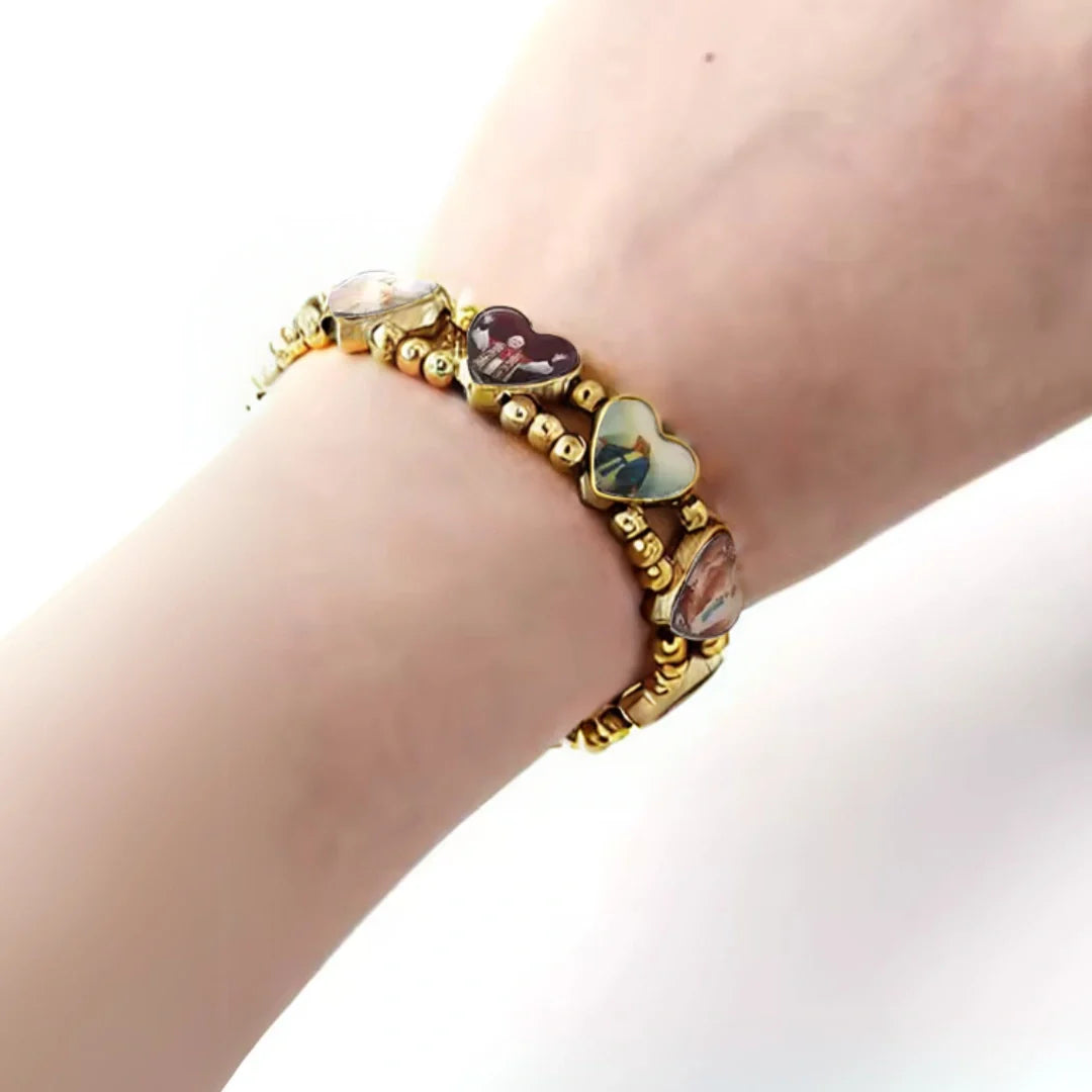 Pulseira Corações Sagrados