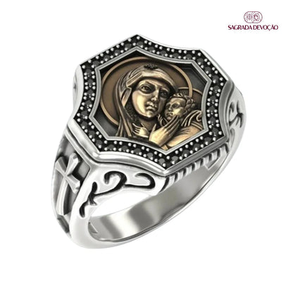 Anel Sagrado Amor de Maria e Jesus