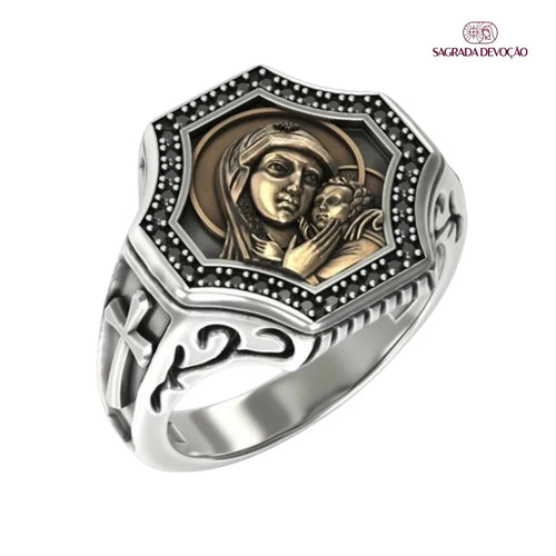 Anel Sagrado Amor de Maria e Jesus