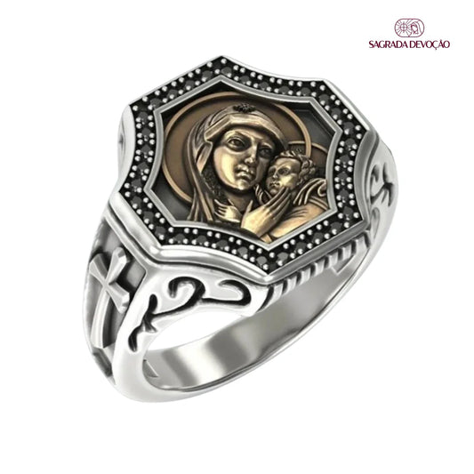 Anel Sagrado Amor de Maria e Jesus