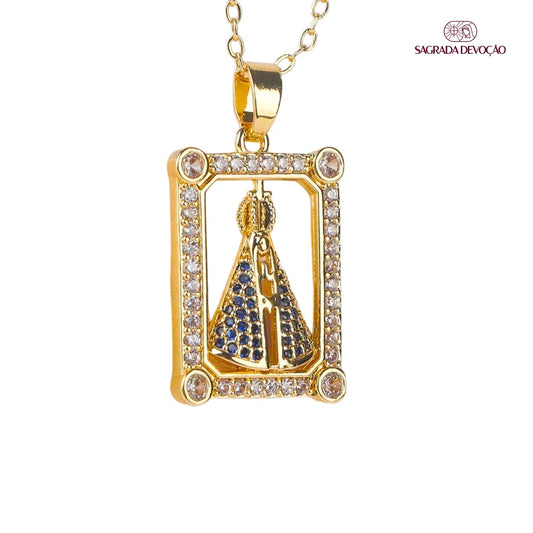 Colar de Nossa Senhora Aparecida - Celestial