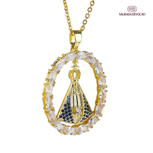 Colar de Nossa Senhora Aparecida - Fé Inabalável