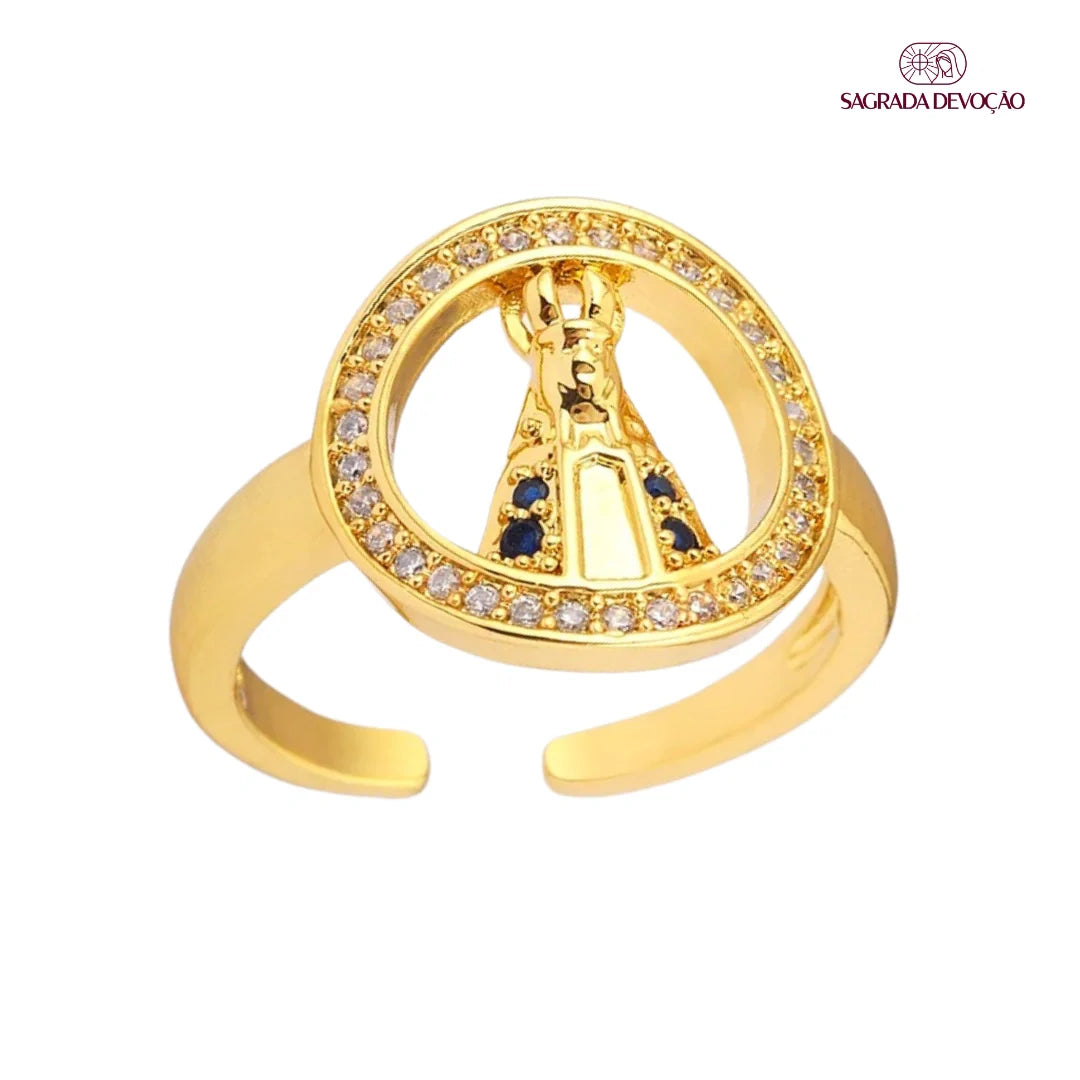 Anel Nossa Senhora Aparecida – Ajustável
