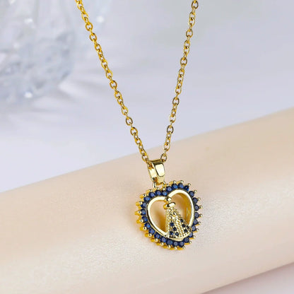 Colar de Nossa Senhora Aparecida - Coração Milagroso