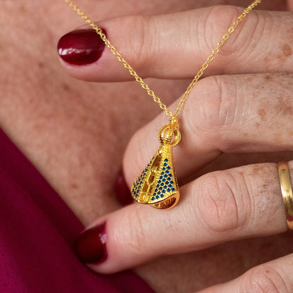 Colar Sagrada Família + Colar Nossa Senhora Aparecida (COMPRE 1 LEVE 2)